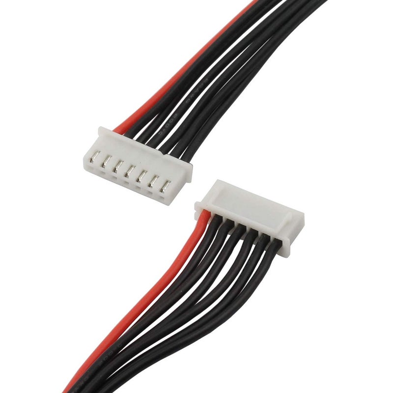 RuiLing 2pcs 15cm JST-XH 6S LiPo Balance Power Cable Connector 22AWG Extended Charging Wire Male Female Plug for RC Drone FPV Quadcopter Rechargeable Lipo Battery Charger DIY - Image 4